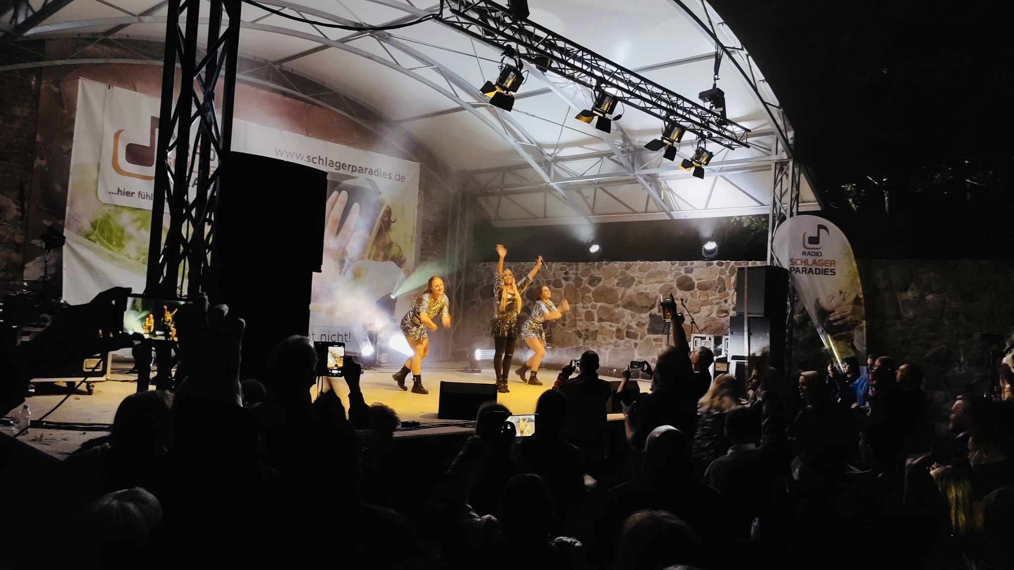 Auftritt beim Schlagerburg-Festival in Dessau-Roßlau / Bild-1